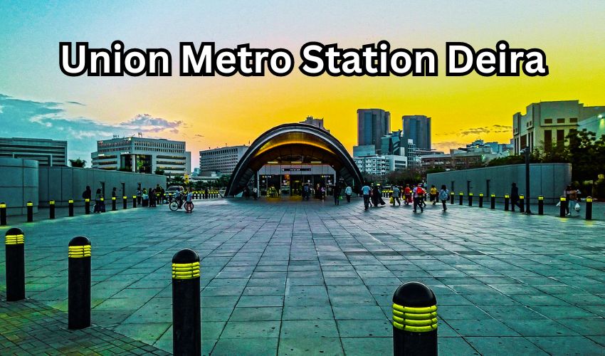 How to go to marina beach by metro from union metro station deira